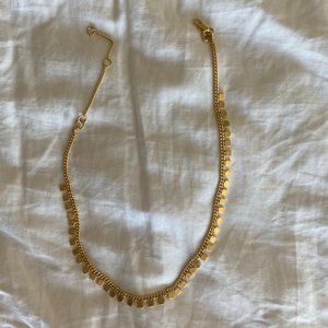 Madewell Mini Gold Geochain Choker